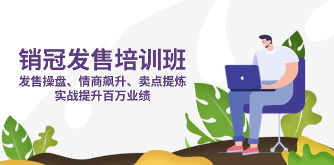 销冠 发售培训班：发售 操盘+情商 飙升+卖点 提炼，实战提升百万业绩-汇流