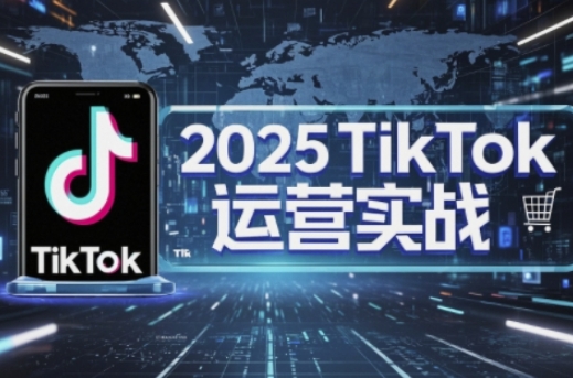 2025TikTok电商运营，掌握TikTok店铺运营核心技巧，实现低成本高转化-汇流